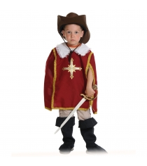 Карнавальный костюм мушкетер красный размер 116-128 Карнаволофф...
