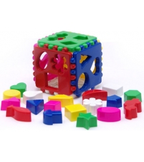 Игрушка сортер кубик логический большой Каролина 40-0010