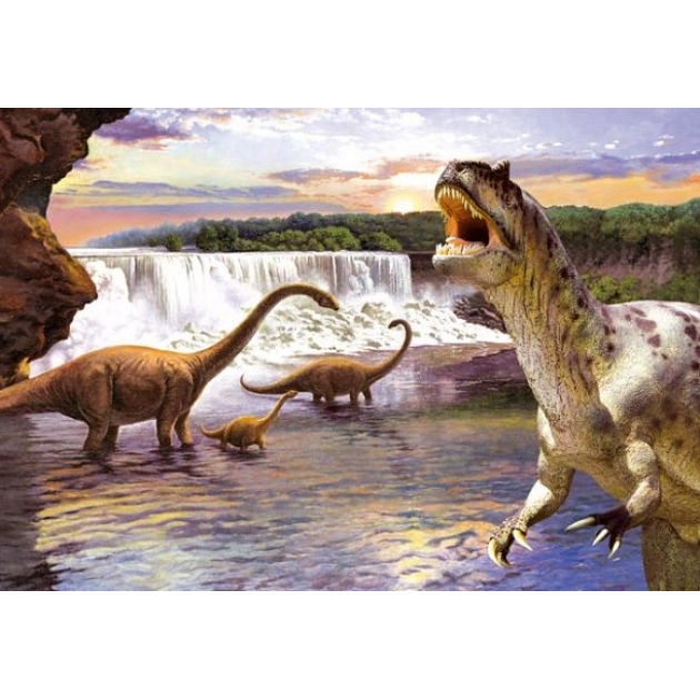 Пазл Кастор 260 динозавры 2 B-26616