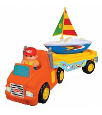 Развивающая игрушка Kiddieland Трейлер с яхтой KID 047928