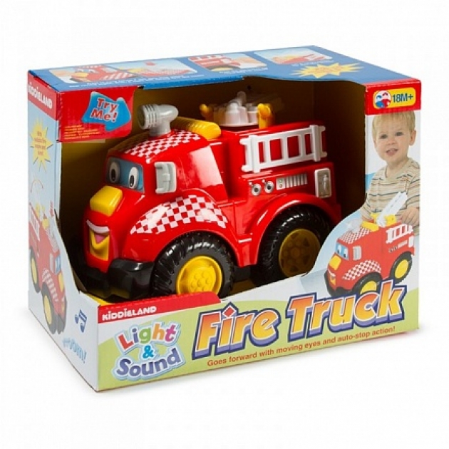 Развивающая игрушка Kiddieland Пожарная машина KID 049338