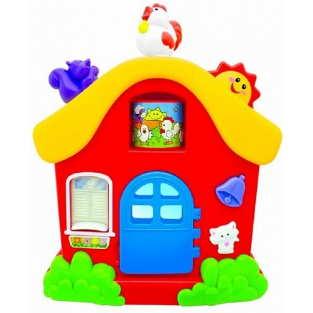 Развивающая игрушка Kiddieland Интерактивный домик KID 051466