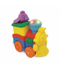 Развивающая игрушка Kiddieland Паровозик со слоненком KID 053462...