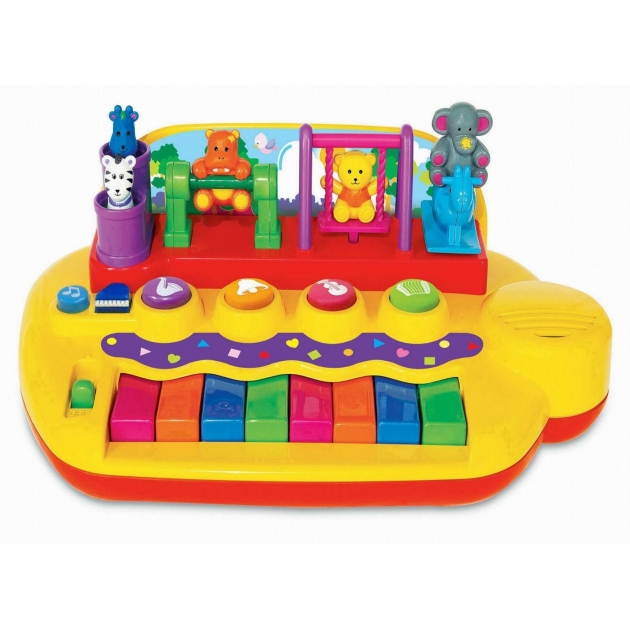 Развивающая игрушка Kiddieland Пианино с животными на качелях KID 057299