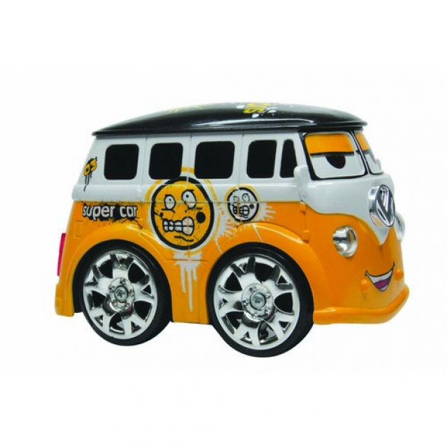 Радиоуправляемый автобус желтого цвета KidzTech 6618-870 (87001)