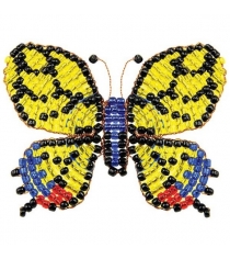 Набор для творчества Клеvер бисерная фигурка бабочка махаон АА 05-555...