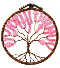 Набор для плетения кулона из бисера Клеvер талисман друидов весна АА 07-202