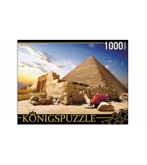 Пазлы Konigspuzzle египет пирамиды и верблюды 1000 эл ГИК1000-6529...