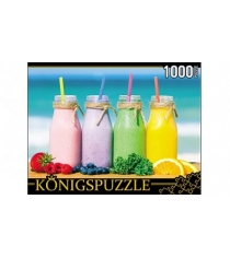 Пазлы Konigspuzzle смузи на пляже 1000 эл ГИК1000-6535