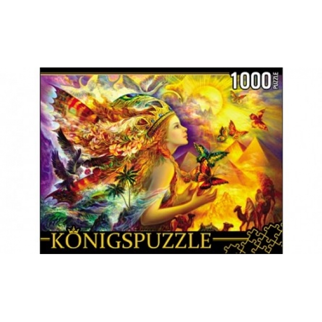 Пазлы Konigspuzzle надежда стрелкина фантастический мир 1000 эл МГК1000-6523