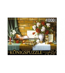 Пазлы Konigspuzzle натюрморт со скрипкой 1000 эл АЛК1000-6505...
