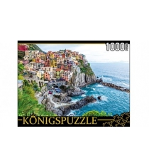 Пазлы италия манарола 1000 эл Konigspuzzle КБК1000-6479