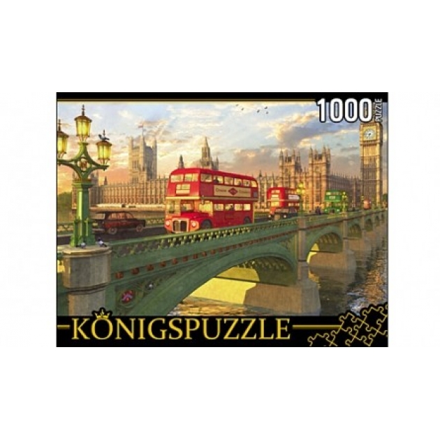 Пазлы Konigspuzzle лондонский мост 1000 эл МГК1000-6489
