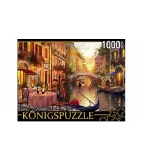 Пазлы Konigspuzzle вечер в венеции 1000 эл МГК1000-6496
