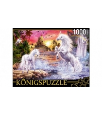 Пазлы Konigspuzzle единороги 1000 эл МГК1000-6515
