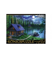 Пазлы Konigspuzzle лунное озеро 1000 эл МГК1000-6461