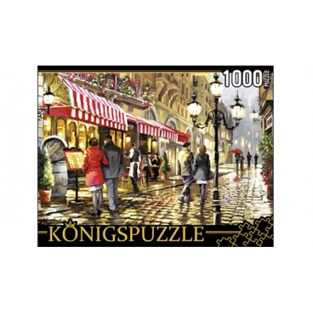 Пазлы Konigspuzzle ричард макнейл вечернее кафе 1000 элАЛК1000-8233