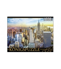 Пазлы Konigspuzzle панорама нью йорка 1000 эл ГИК1000-8223