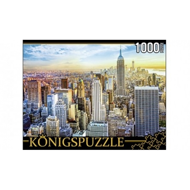 Пазлы Konigspuzzle панорама нью йорка 1000 элГИК1000-8223