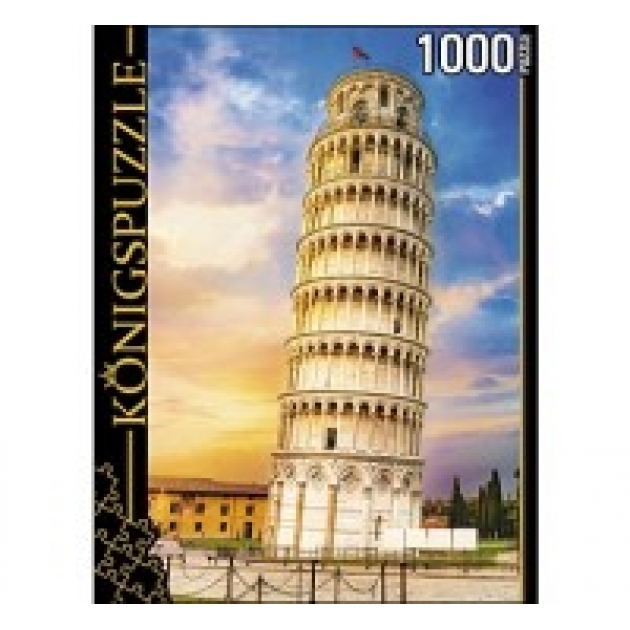 Пазлы Konigspuzzle италия пизанская башня 1000 элГИК1000-8228