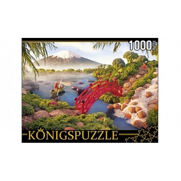 Пазлы Konigspuzzle карл уорнер горный пейзаж 1000 элХК1000-8234
