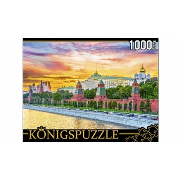 Пазлы Konigspuzzle россия московский кремль 1000 элГИК1000-8227