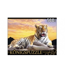 Пазлы Konigspuzzle бенгальский тигр 500 эл ГИК500-8297