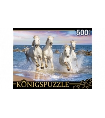 Пазлы лошади камаргу 500 эл Konigspuzzle ГИК500-8298