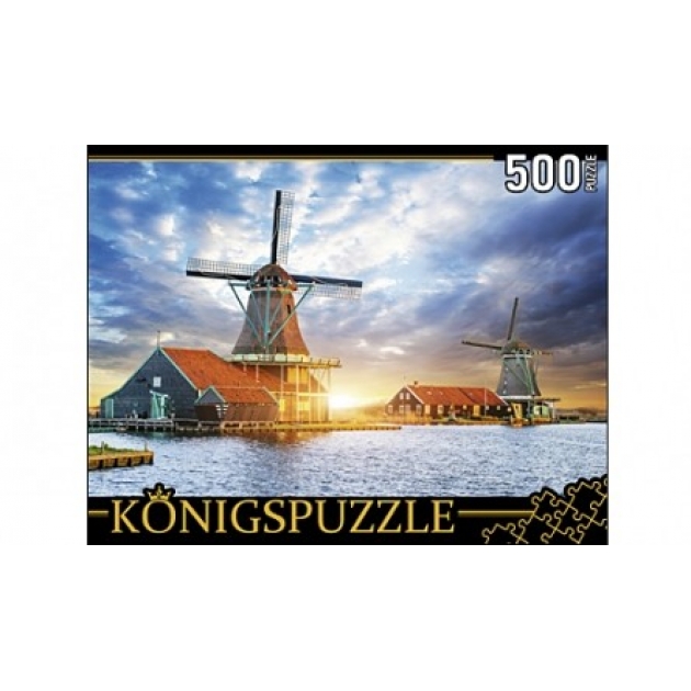 Пазлы Konigspuzzle нидерланды музей мельниц 500 элГИК500-8309