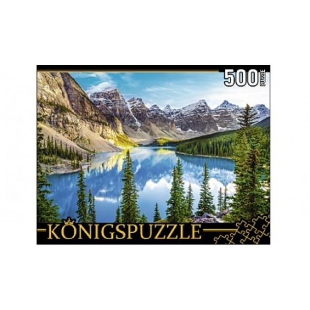 Пазлы Konigspuzzle канада озеро морейн 500 элГИК500-8316