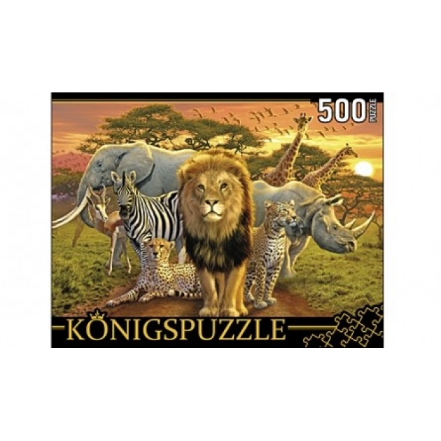 Пазлы Konigspuzzle эндрю фарли дикий мир 500 элМГК500-8324