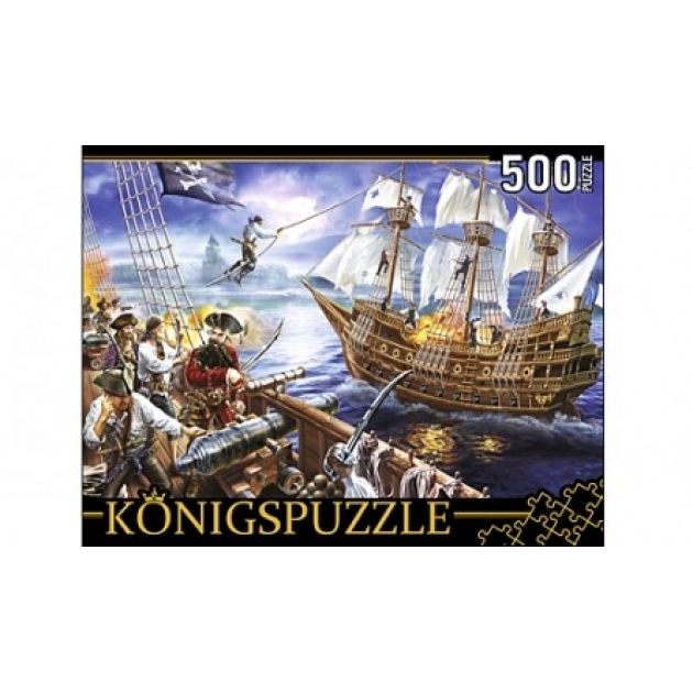 Пазлы Konigspuzzle адриан честерман пиратская битва 500 элМГК500-8339