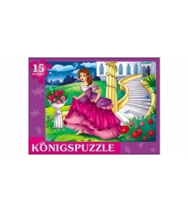 Пазл рамка Konigspuzzle золушка 3 15 эл ПК15-5981