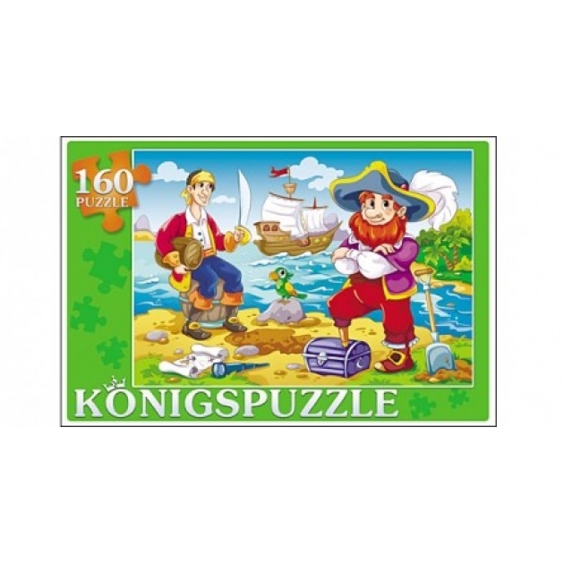 Пазлы Konigspuzzle истории пиратов 160 элПК160-5831