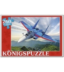 Пазлы Konigspuzzle военный самолет 260 эл ПК260-5851