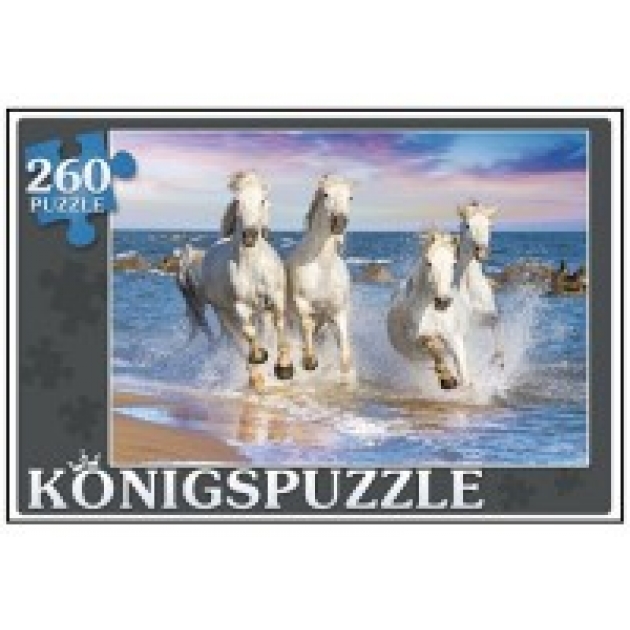 Пазлы Konigspuzzle дикие лошади 260 элПК260-5853