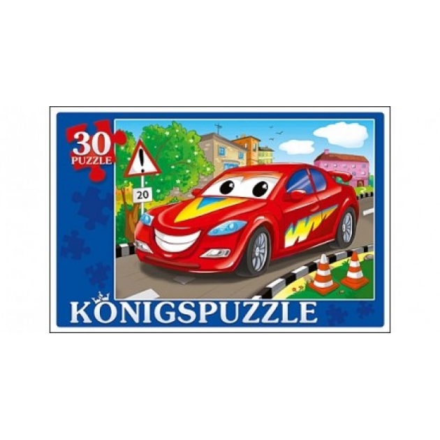 Пазлы Konigspuzzle супертачка 30 элПК30-5776