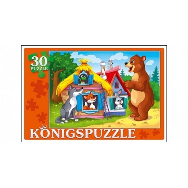 Пазлы теремок 30 эл Konigspuzzle ПК30-5777