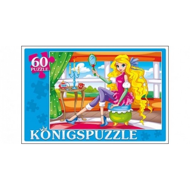 Пазлы Konigspuzzle красивая фея 60 элПК60-5783