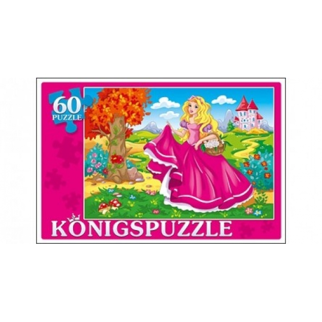 Пазлы Konigspuzzle милая принцесса 60 элПК60-5787