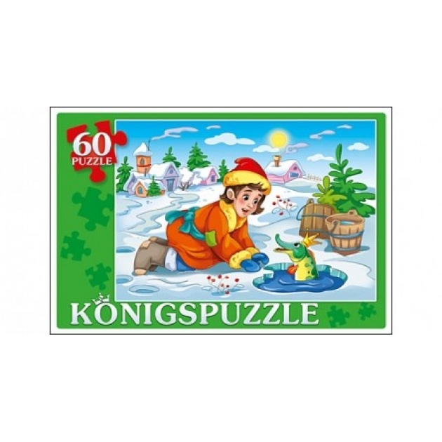 Пазлы Konigspuzzle по щучьему велению 60 элПК60-5791