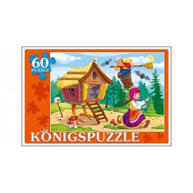 Пазлы Konigspuzzle русская сказка 60 элПК60-5794