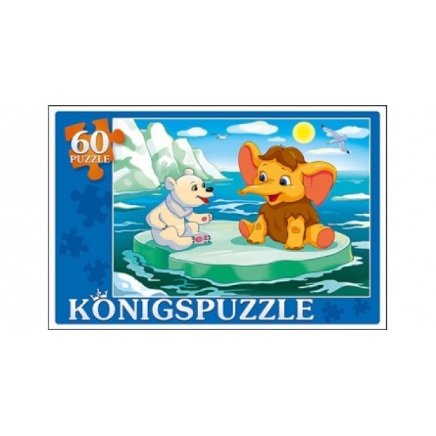 Пазлы Konigspuzzle сказка №48 60 элПК60-5797