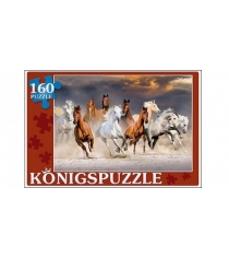 Пазлы Konigspuzzle табун лошадей 160 эл ПК160-5846