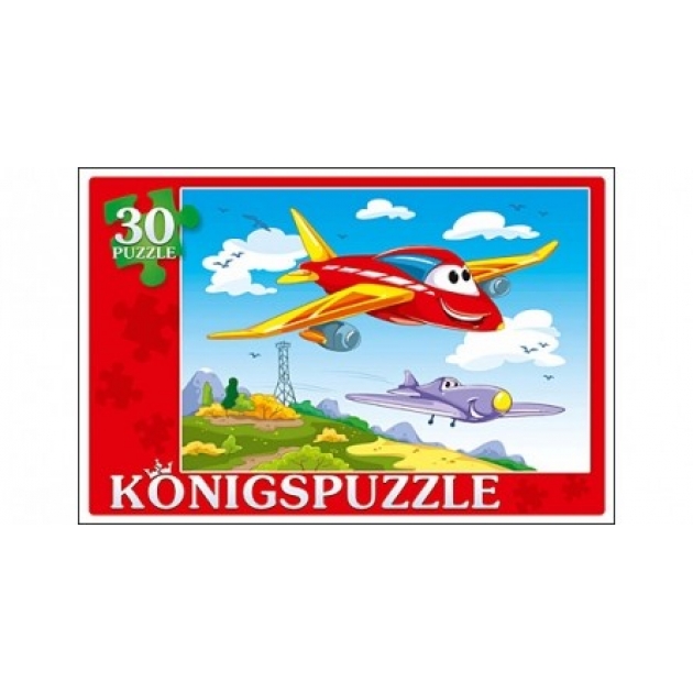 Пазлы Konigspuzzle самолетики 30 элПК30-5772