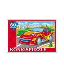 Пазлы Konigspuzzle крутая машинка 60 эл ПК60-5785