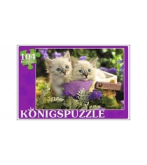 Пазлы Konigspuzzle милые котята 104 эл ПК104-5811
