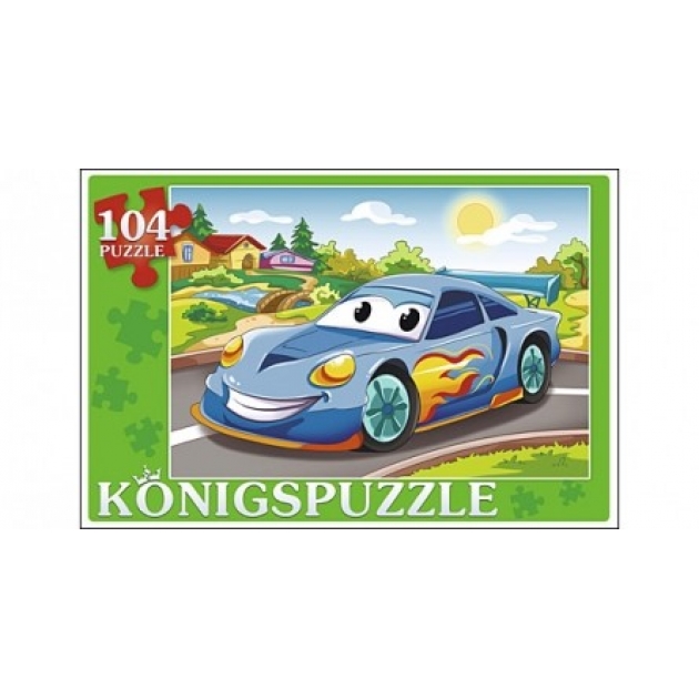 Пазлы Konigspuzzle спортивная тачка 104 элПК104-5820