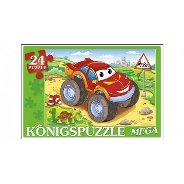 Мега пазлы Konigspuzzle суперджип 24 эл ПК24-5882