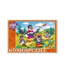 Пазлы Konigspuzzle сорока белобока 104 эл ПК104-5819
